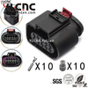 YLCNC 4H0 973 715A 10 PIN Car Door Lock Radar Harness Plug DJ71051-1.5-200-P