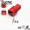 YLCNC MWTPB-06-1A-R 6 PIN National 4 OBD Diagnostic Harness Plug DJ7069Y1-0.6-101
