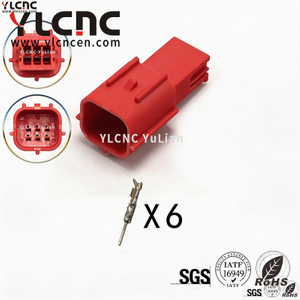 YLCNC MWTPB-06-1A-R 6 PIN National 4 OBD Diagnostic Harness Plug DJ7069Y1-0.6-101