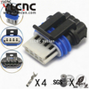 YLCNC 15439568 4 PIN Automotive Intake Temperature And Pressure Sensor Connector DJ7043YB-1.5-200-P