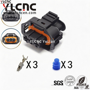YLCNC 1928403870 3 PIN Automotive Ignition Coil Connector DJ7039-3.5-200