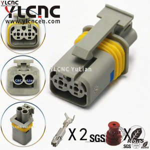 YLCNC 18169000002 2 PIN Electronic Fuel Injection Motor Start Relay Plug DJ7028B-1.5-208