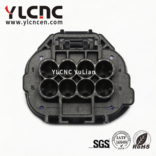 YLCNC 272-7283557410 8 PIN Front Bumper Radar Plug DJ7087Y-2.8-200