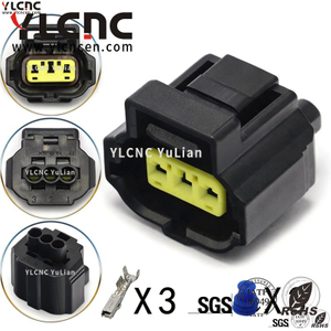 YLCNC 184034-1 3 PIN Automobile Generator Connector DJ70317A-1.8-200-P