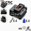 YLCNC 964898258 4 PIN High Voltage Ignition Coil Connector DJ70425-3.5-200