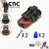 YLCNC 1337245-3 2 PIN Engine Fuel Nozzle Plug DJ3027-1.5-200