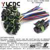 YLCNC 12065298 4 PIN Professional Transmission range Switch Repair Kit External harness Automotive wiring harness connector