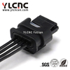 YLCNC 805-122-586 4 PIN Bmw Exhaust Pipe Electronic Valve Connector Automotive Wire Harness Replacement Plug