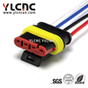 YLCNC 282088-1 4 PIN Hid Adapter Connector Wire Harness Electrical Connector