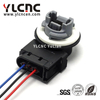 YLCNC 3 PIN H4, H11 Headlamps, Taillights, Brake Lights, Turn Signal Lights, Lamp Holders Automotive Wire Harness Repair Connector