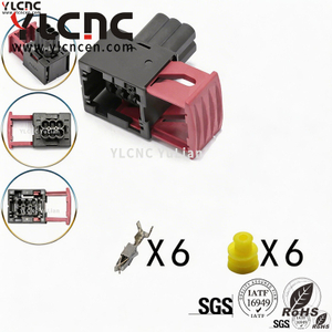 YLCNC 1-962349-1 6 PIN Primary Power Timer Harness Connector DJ7061K-3.5-200
