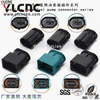 YLCNC 1-1452361-2 4 PIN Car Gasoline Pump Fuel Pump Connector DJ30451A-2.5-200-Y
