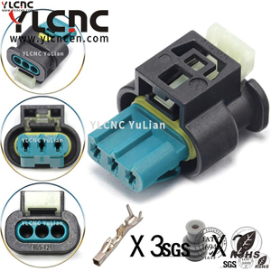 YLCNC 805-121-523 3 PIN camshaft position sensor connector DJ70310-1.2-200-P