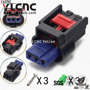 YLCNC 13893234 3 PIN Diesel Particulate Filter (DPF) Pressure Sensor Connector DJ70371A-1.2-200