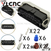 YLCNC 2301462-1 30 PIN Waterproof MCP Electronic Control Unit Automotive Harness Connector DJ7301-0.6/3.5/6.3-200-P