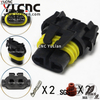 YLCNC 12059183 2 PIN Automotive Headlight Xenon Lamp 9005/9006/9012 Male Plug DJY7024-3-200
