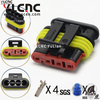 YLCNC 282088-1 4 PIN HID Adapter Connector DJ70414-1.5-200