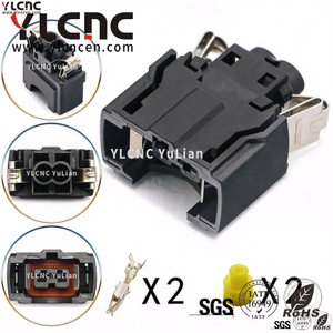 YLCNC 037973202 2 PIN Fuel Nozzle Connector DJ7021YA-3.5-200-P