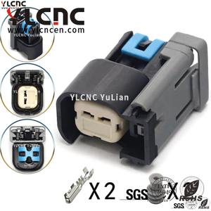 YLCNC 15305086 2 PIN Fuel Injector Wiring Harness Connector DJ7025-1.2-200-P