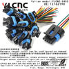 YLCNC 12162190 4 PIN Automotive intake pressure sensor connector Wire harness connector kit