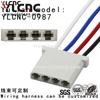 YLCNC 4 PIN Auto Connector Automotive Wire Harness Plug
