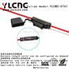 YLCNC 2 PIN Inline Standard Large Fuse Holder Automotive Wire Harness Cable Assembly