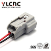 YLCNC 1898004015as 2 PIN Front Fog Lamp Horn Connector Weatherproof Auto Harness Connector