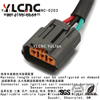 YLCNC 6195-0009 3 PIN Ignition Coil Connector Harness Automotive Wire Harness Cable Assembly