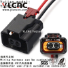 YLCNC 1326455-1 2 PIN Fuel Nozzle Connector Automotive Wire Harness Repair Connector