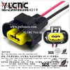 YLCNC 240pc023s4019 2 PIN Automobile Fog Lamp Plug Wire Harness Electrical Connector