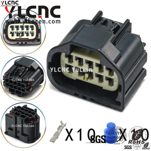 YLCNC 7283-5946-30 10 PIN Front Bumper Radar Harness Plug DJ7107Y-2.2-200