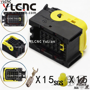 YLCNC 1-1534126-1 15 PIN ECU connectors DJ7151-3.5-200