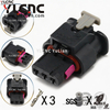 YLCNC 1-1718644-1 3 PIN Reversing Radar Eye Probe Connector DJK7036K-1.5-200
