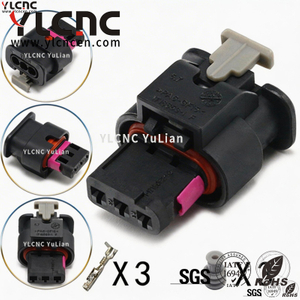 YLCNC 1-1718644-1 3 PIN Reversing Radar Eye Probe Connector DJK7036K-1.5-200