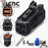 YLCNC 7123-7444-40 4 PIN Fuel Pump Wiring Harness Connector DJ7041-1.8-200