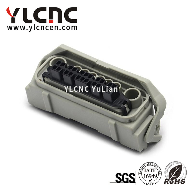 YLCNC 1-2301462-4 9 PIN Waterproof MCP Electronic Control Unit Automotive Wiring Harness Connector DJ70911B-0.6/3.5/6.3-208
