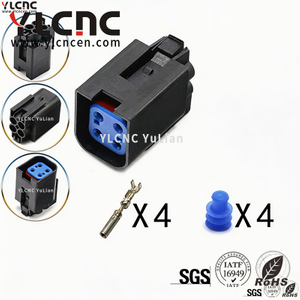 YLCNC 8-1437710-5 4 PIN Oxygen Sensor Plug DJ3045D-1.5-200