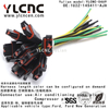 YLCNC 1U2Z-14S411-AJA 2 PIN Air conditioning pump connector Automotive wire harness cable assembly