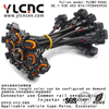 YLCNC 1 928 403 874 2 PIN Common rail sensor plug Automotive wire harness plug