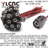 YLCNC 6189-0156 2 PIN Oil pressure switch Knock sensor connector waterproof harness plug