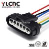 YLCNC 9098012303 6 PIN Accelerator Pedal Sensor Connector Automotive Harness Socket