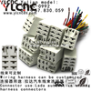 YLCNC 57.830.059 10 PIN Lada Automotive Connectors Wire Harness Connector Kit