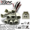 YLCNC 2108-3724356 3 PIN Lada Automotive Wiring Harness Connectors Automotive Wire Harness Replacement Plug