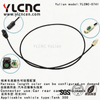 YLCNC 2380511-1 1 PIN Automotive Rear Camera Wiring Harness Connector Wire Harness Electrical Connector