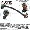 YLCNC 18242000000 Car Wiper Motor Socket Automotive Harness Socket