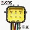 YLCNC 174264-2 6 PIN Automotive Accelerator Pedal Wiring Harness Connector Automotive Wiring Harness Connector