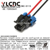 YLCNC 12052641 2 PIN Automotive Low Oil Level Sensor Connector Automotive Wire Harness Disconnect Connector