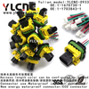 YLCNC 1-1670730-1 3 PIN Waterproof Injector Connector Sealed Auto Wire Harness Plug