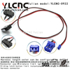 YLCNC 2 PIN Sliding Latch Button Limit Instantaneous Waterproof Microswitch Wiring Harness Connector Wire Harness Electrical Connector