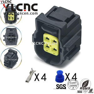 YLCNC 184248-1 4 PIN Oxygen Sensor Connector DJ70413F-1.8-200